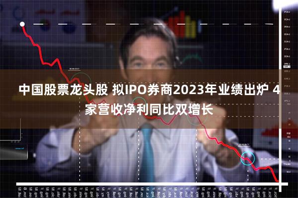 中国股票龙头股 拟IPO券商2023年业绩出炉 4家营收净利同比双增长